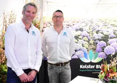 Marcel Saltman and Robert-Jan Kolster were at the fair with their products.